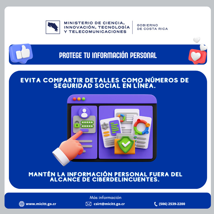 Seguridad en redes sociales 2 (Información Personal)