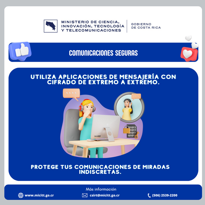 Seguridad en redes sociales 3 (Comunicaciones Seguras)